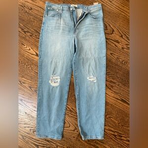 Madewell NWT size 33 perfect vintage straight